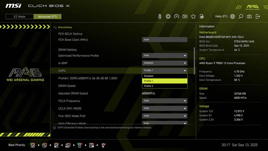 MSI MAG B850M MORTAR WIFI-4
